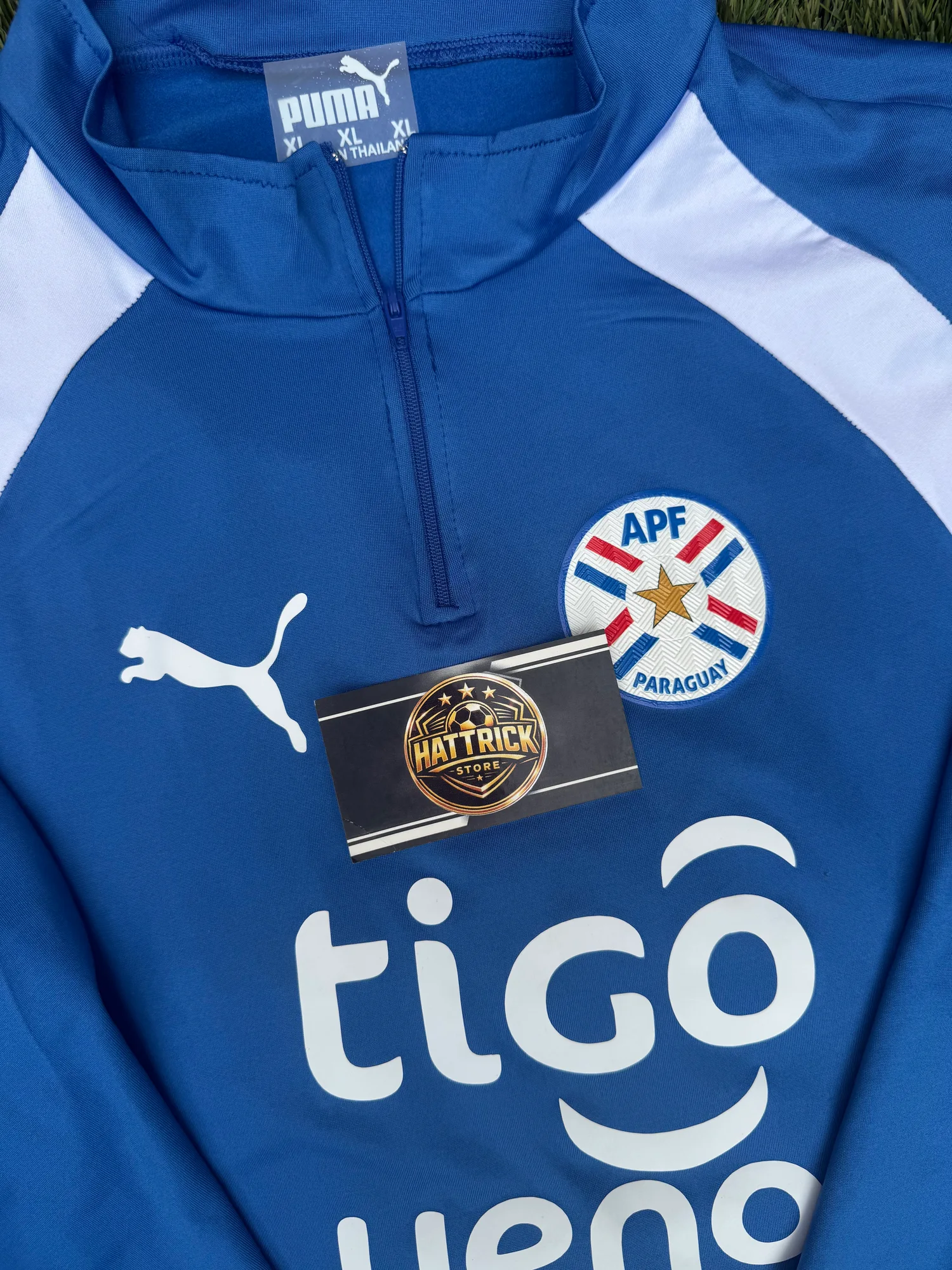 Mangas largas Paraguay Azul