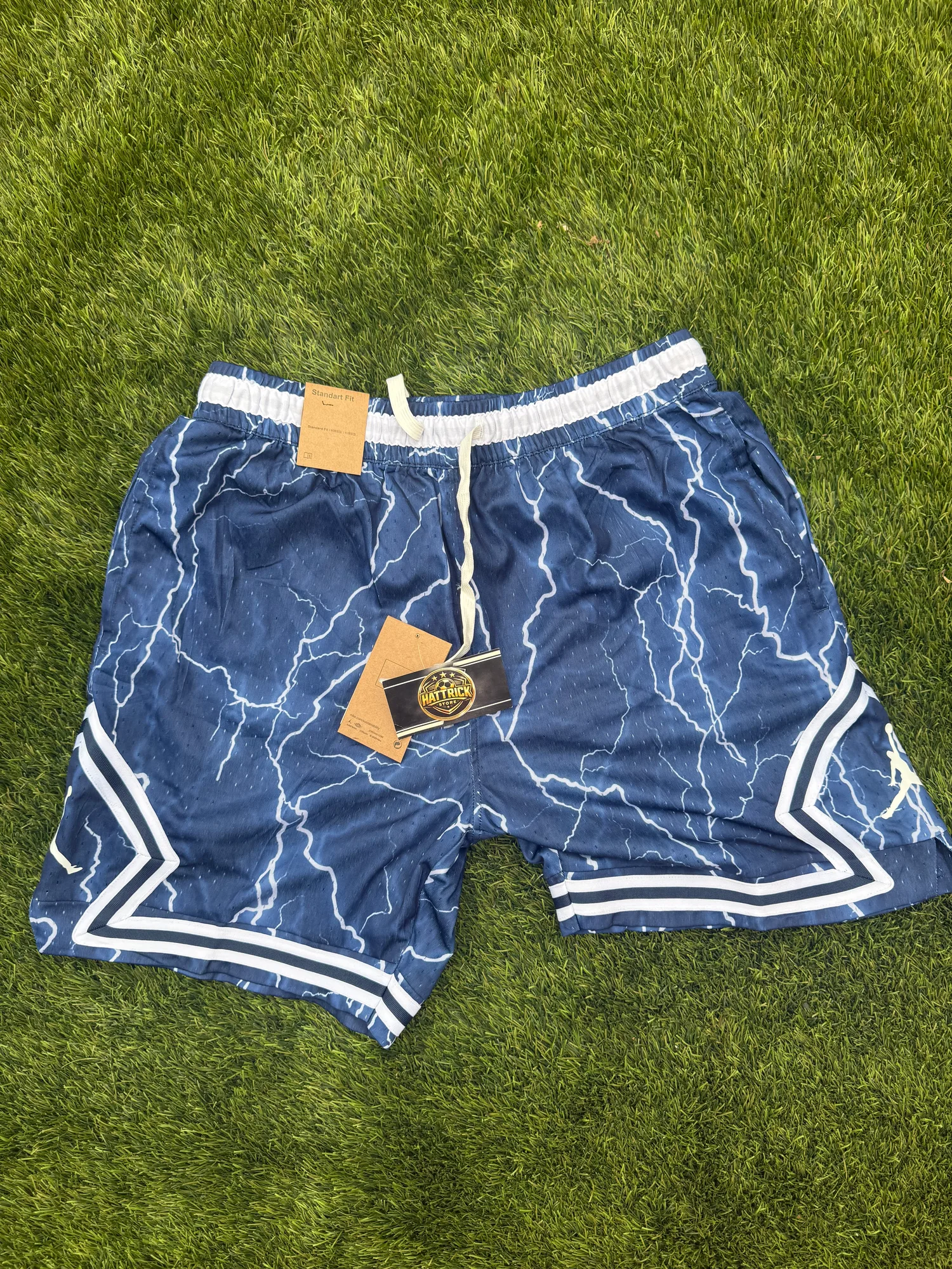 Short Jordan Estampado Azul