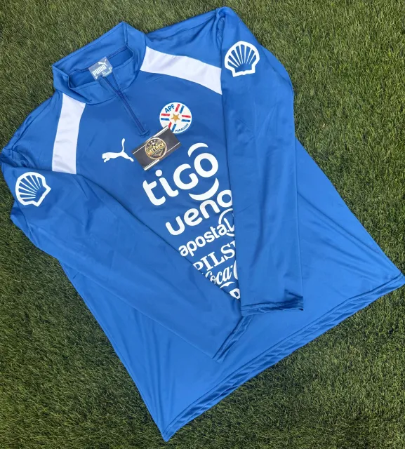 Mangas largas Paraguay Azul