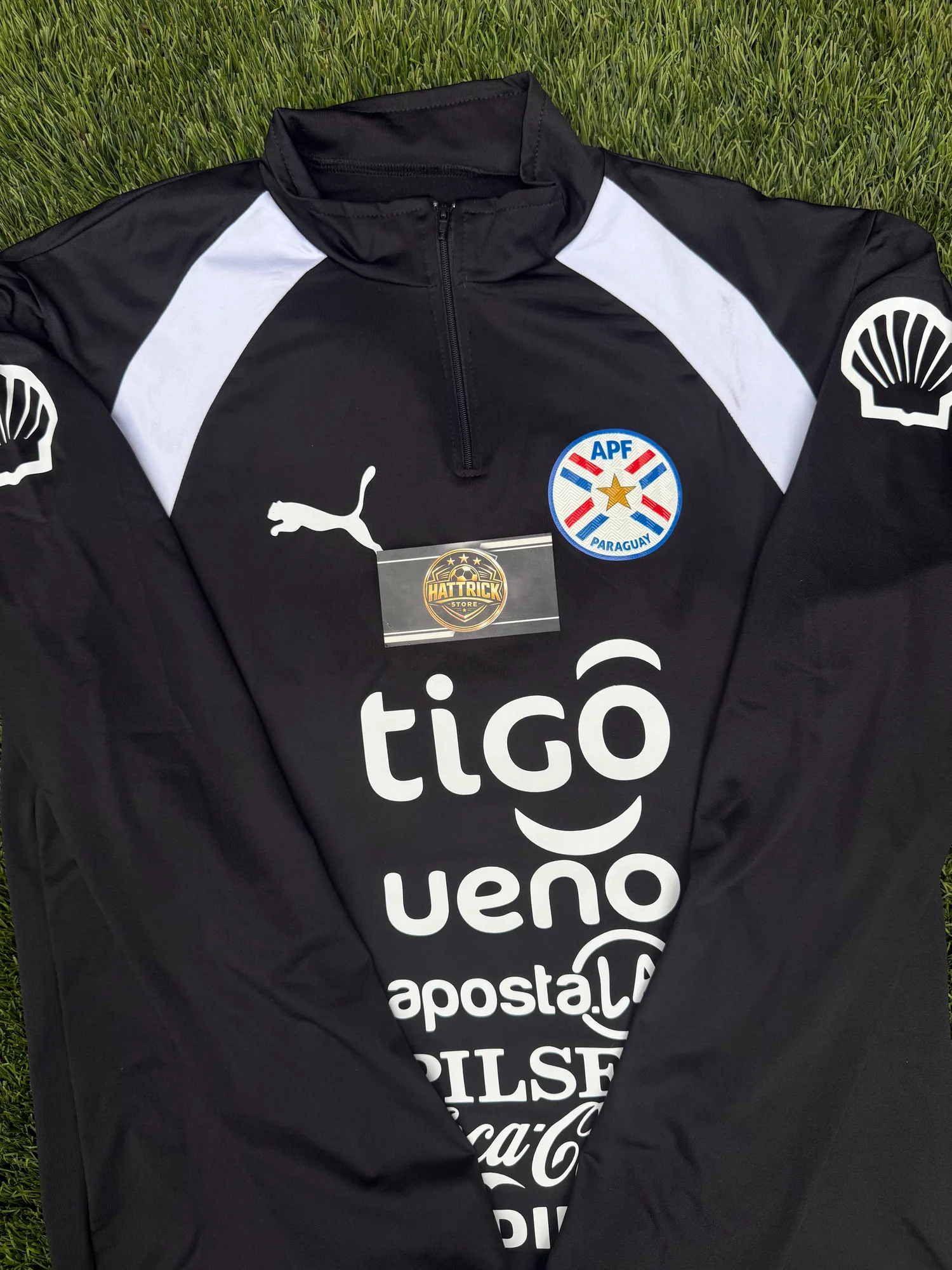 Mangas Largas Paraguay Negro
