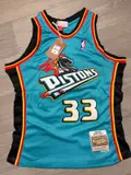 Jersey Pistons Hill#33