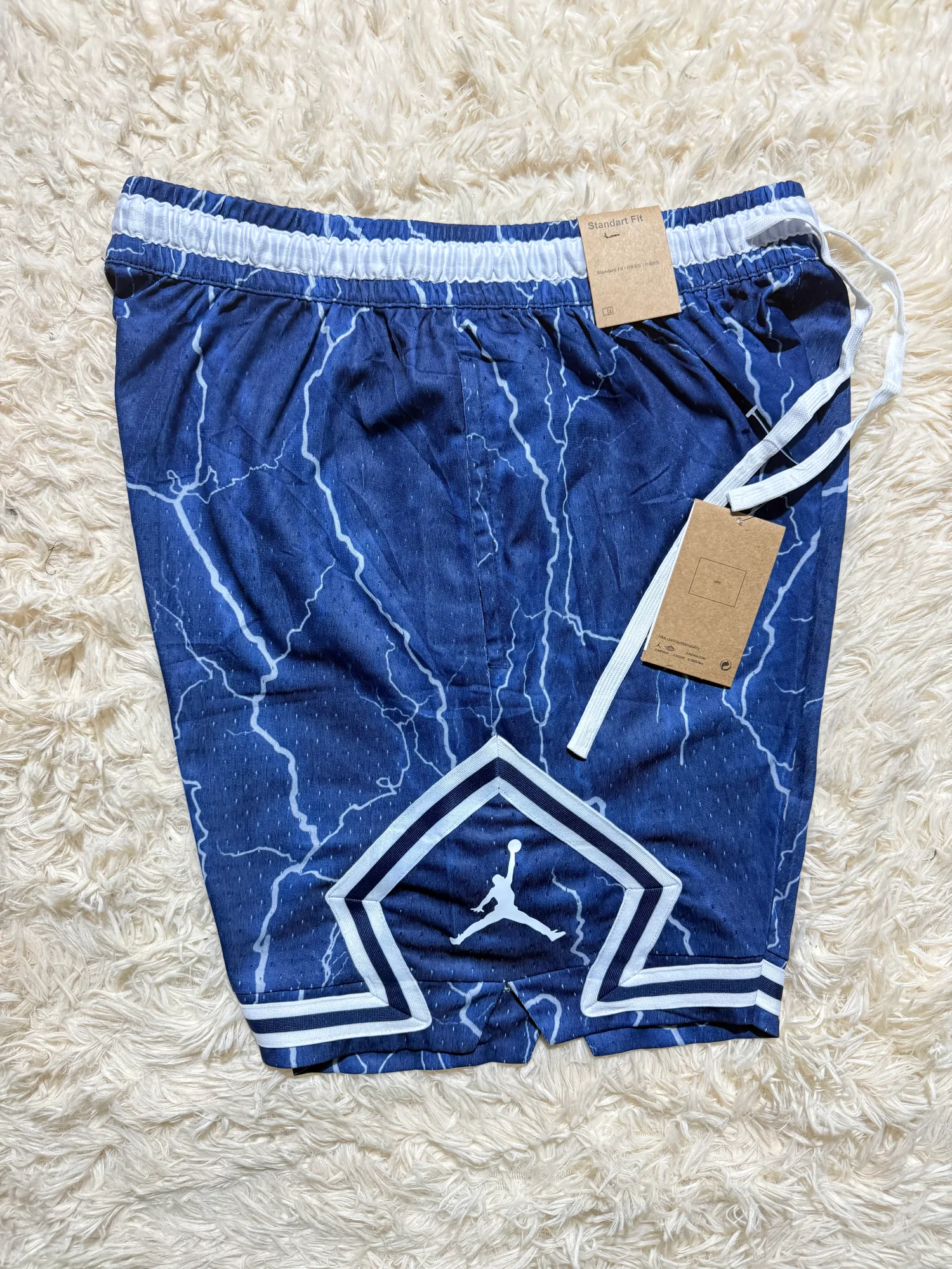 Short Jordan Estampado Azul