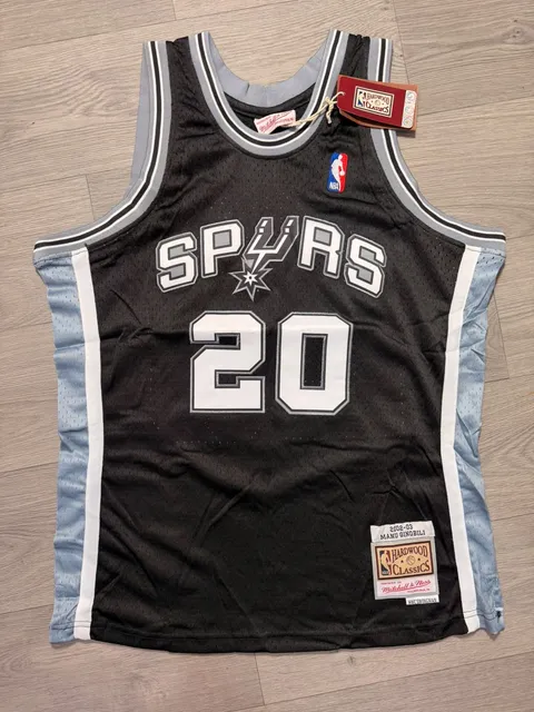 Jersey Spurs#20 Ginobili