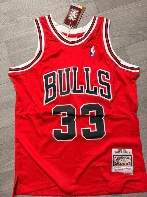 Jersey Bulls#33 Pippen