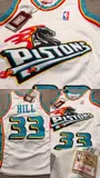 Jersey Detroit Pistons#33 Hill