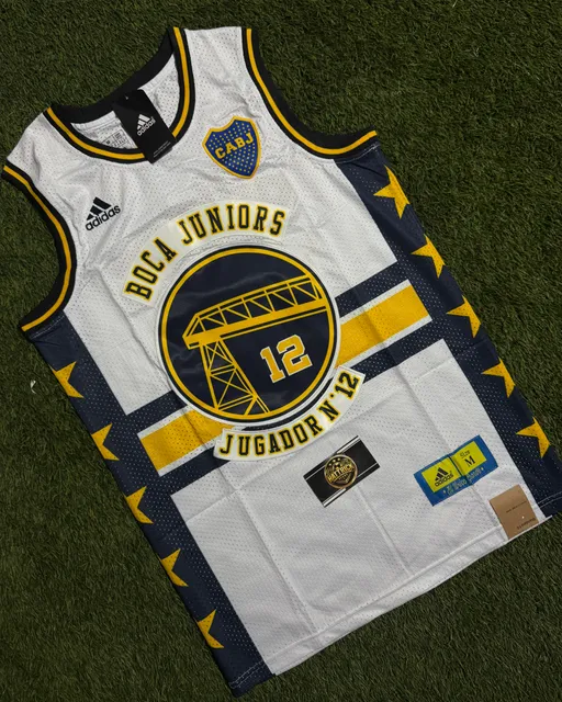 Camisilla Boca Jrs Blanco