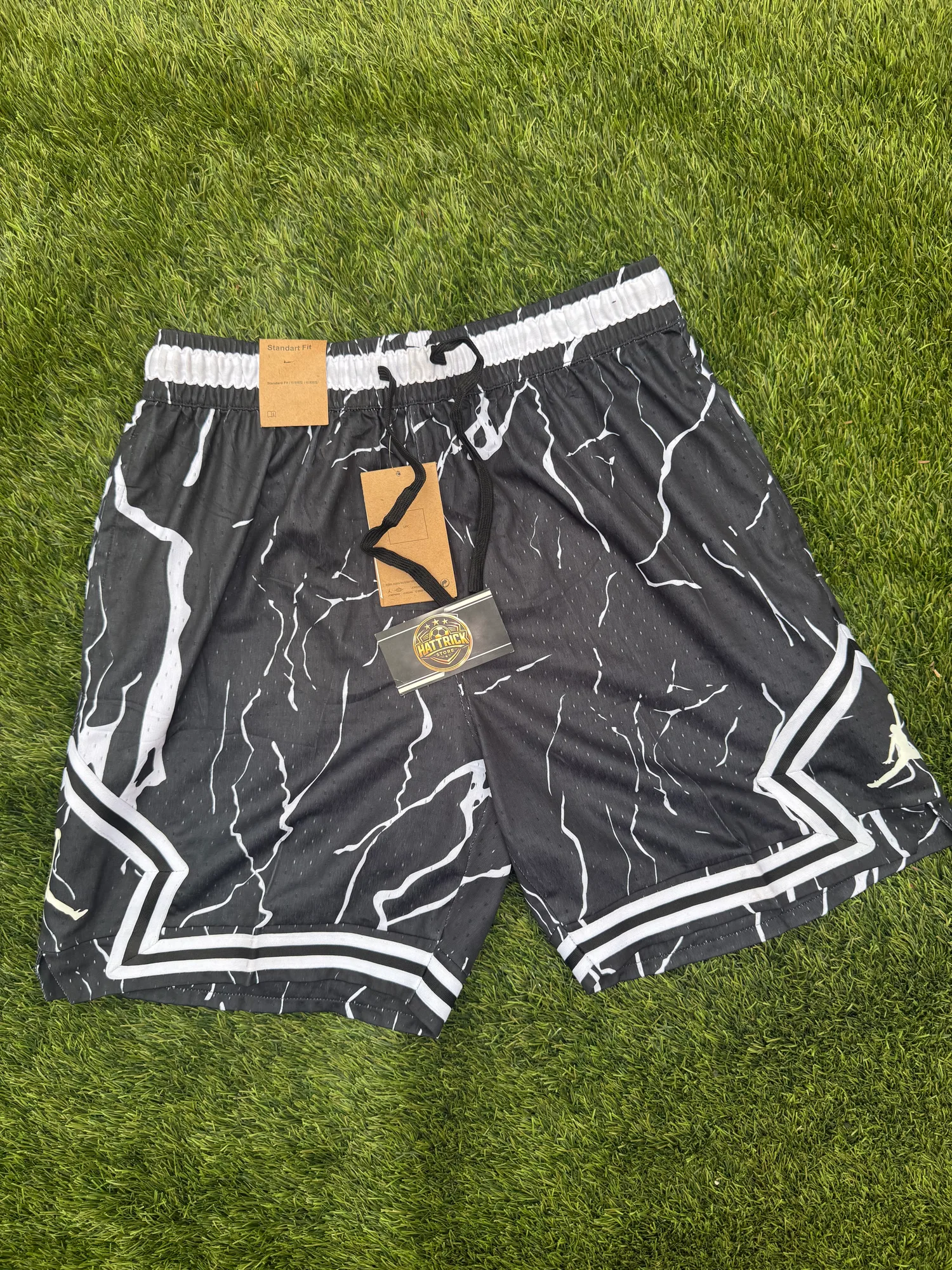 Short Jordan Estampado Negro